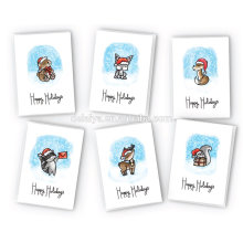 Cute Animals Happy Holidays Cards Collection